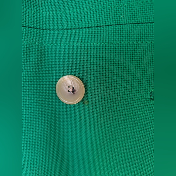 Banana Republic Kelly Green, Cotton Peacoat/Trenchcoat/Coat (SIZE XS) - Picture 14 of 16